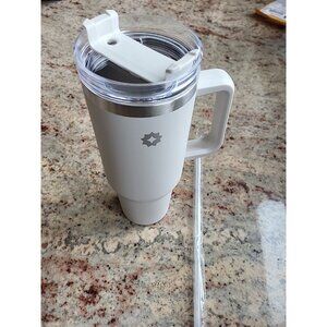 40 oz Tumbler with Straw Lid Insulated Double Wall Stainless Steel Water Bottle